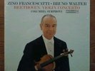 ZINO FRANCESCATTI BRUNO WALTER Beethoven Violin vinyl LP Columbia 2-eye shrink