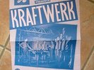 KRAFTWERK:  VINTAGE CONCERT POSTER-SPAIN 199?-BARCELONA=X COLLECTORS