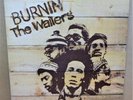 THE WAILERS BURNIN UK PINK RIMMED ISLAND LP ILPS9256 A1U/B1U GATEFOLD INNER MINT