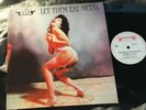 THE RODS Let Them Eat Metal ED1 LP 1984 ROADRUNNER NL  