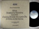 KARL RICHTER, STADER Bach Mass BWV 232 ARCHIV (DGG) 4 LPs SAPM STEREO blue/silve