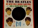 Beatles 45 Picture Sleeve We Wish You Merry Christmas And Happy New Year Vee Jay