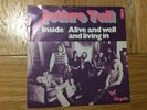 7” Vinyl JETHRO TULL 'Inside / Alive And Well And Living In' 1970 Dutch 