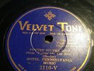 78 Rpm; Hotel Pennsylvania Orchestra ,Puttin' On The Ritz & With You   Velv-2110