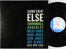 Cannonball Adderley - Somethin' Else LP - Blue Note Mono DG RVG Ear W 63rd VG+