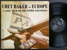CHET BAKER In Europe The Nato Countries LP PACIFIC JAZZ PJ-1218 US 1956 DG MONO