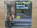 STEVIE WONDER LP / DOWN TO EARTH ( FIRST PRESS VG / VG 1966 )