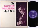 Jackie McLean - 4, 5 & 6 LP - New Jazz - NJLP 8279 Mono DG RVG