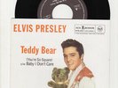 Elvis Presley 2001 Japan Promo Only 45' TEDDY BEAR  BABY I DON'T CARE Japanese a