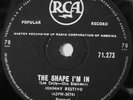 JOHNNY RESTIVO - THE SHAPE I'M IN / YA YA - 78 RPM - SOUTH AFRICA - EXC COND