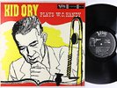 Kid Ory - Plays W.C. Handy LP - Verve - V-1017 - David Stone Martin Mono DG VG+