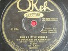 ED LANG 78 rpm Okeh 41134 pre war jazz VV+