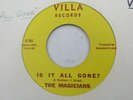 THE MAGICIANS   IS IT ALL GONE - NORTHERN SOUL