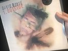 David Bowie - Outside Vinyl Record Blue Green Swirl VERY RARE