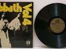 RARE-MALAYSIA SINGAPORE-BLACK SABBATH VOL4-UNIQUE COVER LABEL SAS LP EX-NOT EP