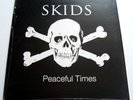SKIDS 'PEACEFUL TIMES' 2019 WHITE VINYL LP ALBUM SIGNED mint sealed