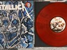 Metallica Pulling Teeth 12” Red Vinyl LP Record Live 1986 Nr. Mint *RARE*