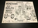 Agression/Ill Repute/Doggy Style @Fender's orig 80s SoCal hc punk flyer kbd vtg
