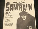 Samhain/JFA/Ill Repute '84 Misfits/Danzig orig 80s SoCal hc punk flyer kbd vtg