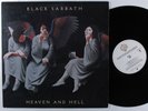 BLACK SABBATH Heaven And Hell WARNER BROS LP