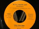BILEO 45 You Can Win MODERN SOUL MONSTER CALIFORNIA 1979 on MTU / WATTS CITY