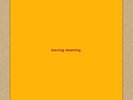 SWANS Leaving Meaning - 2LP / Vinyl + Poster + DL (2019)