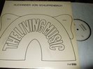 ALEXANDER VON SCHLIPPENBACH : THE LIVING MUSIC LP FMP 0100 GERMANY