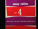 Sonny Rollins-Plus 4-Prestige 7038-DG RVG NYC LABEL CLIFFORD BROWN MAX ROACH