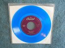 THE BEATLES  IT'S ALL TOO MUCH   BLUE VINYL JUKEBOX 45