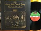 Crosby Stills Nash Young   Deja vu 1970 1st Press | Vinyl=EX | Texture Cover=EX