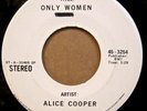 ALICE COOPER Only Women (stereo/mono) 1975 test pressing vinyl 7