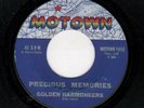 GOSPEL/VOCAL GROUP-GOLDEN HARMONEERS-MOTOWN 1015-PRECIOUS MEMORIES/I AM BOUND