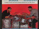 BUDDY RICH & MAX ROACH: Rich Versus Roach LP (Mono, black & silver label w/o ov