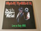 IRON MAIDEN - live in italy 1992  - 2 x LP' -clear vinyl