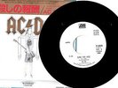AC/DC - GUNS FOR HIRE / LANDSLIDE - VERY RARE  JAPAN PROMO 45' Vinyl PS