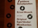 Ernst Mosch Programmheft mit original Autogramm