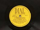 Charlie Parker 78 ORNITHOLOGY/A NIGHT IN TUNISIA Dial 1002- Bird, Miles Davis EX