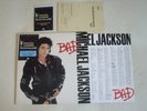 MICHAEL JACKSON - Bad FOC LP Epic Rec. Holland 1987 - Moonwalker Sticker Edition