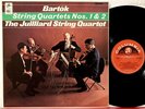 SAX 5260 S/C Juilliard Quartet, Bartok 6 String Quartets, Vol. 1, #1 & #2