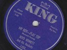 Boyd Bennett – 78 rpm King 1494: My Boy Flat Top/Banjo Rock and Roll; Cond N-
