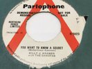 Billy J. Kramer With The Dakotas - You Know To Know A Secret = Demo