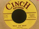 teen rockabilly 45 THE ROULETTES ORCHESTRA Why Oh Why CINCH listen
