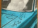 PETER GABRIEL signed by 3 - first LP album Car vinyl record autographed GENESIS
