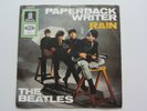 THE BEATLES ORIG 1966  GERMAN 45 PAPERBACK WRITER  SUN GLASSES AD  SLEEVE