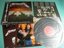 METALLICA LP Master Of Puppets w/Pin-up, Outer Shrink Japan 28AP-3169 OBI