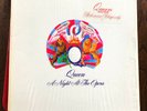 QUEEN A NIGHT AT THE OPERA ORIGINAL 1975 US ELEKTRA PROMO WHITE LABEL SHRINK