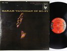 Sarah Vaughan - In Hi-Fi LP - Columbia - CL 745 6-Eye Mono DG VG+