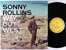 Sonny Rollins - Way Out West LP - Contemporary - C3530 Mono DG