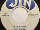 LAST FLIGHT It's a Holiday MODERN SOUL FUNK 45 NM *hear*