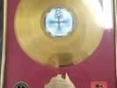 RARE GOLD RECORD PRESENTED TO STEVIE WONDER FOR 